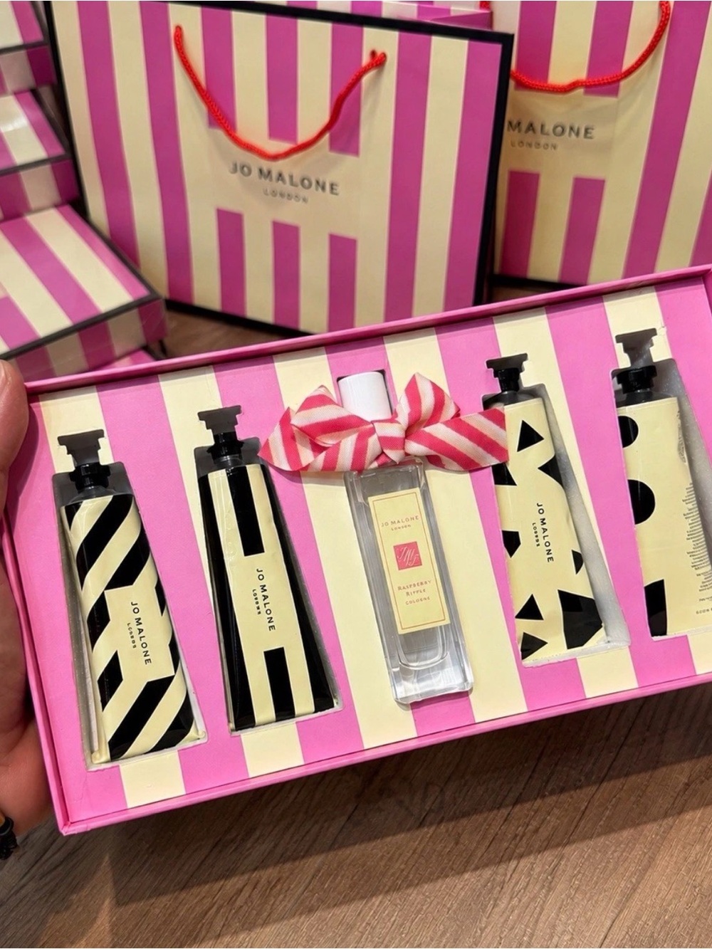 Jo Malone Pink Stripe Gift Set – Hand Creams